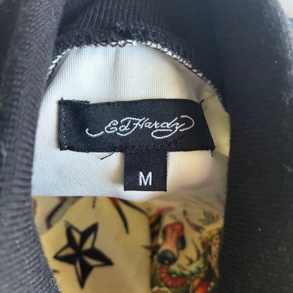 Ed Hardy Women's Shrunken Flashboard Multitrack Jacket - Picture 5 of 10